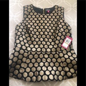 Vince camuto peplum top